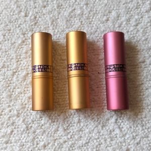 Lipstick Queen set of 3 in nudes and color changing